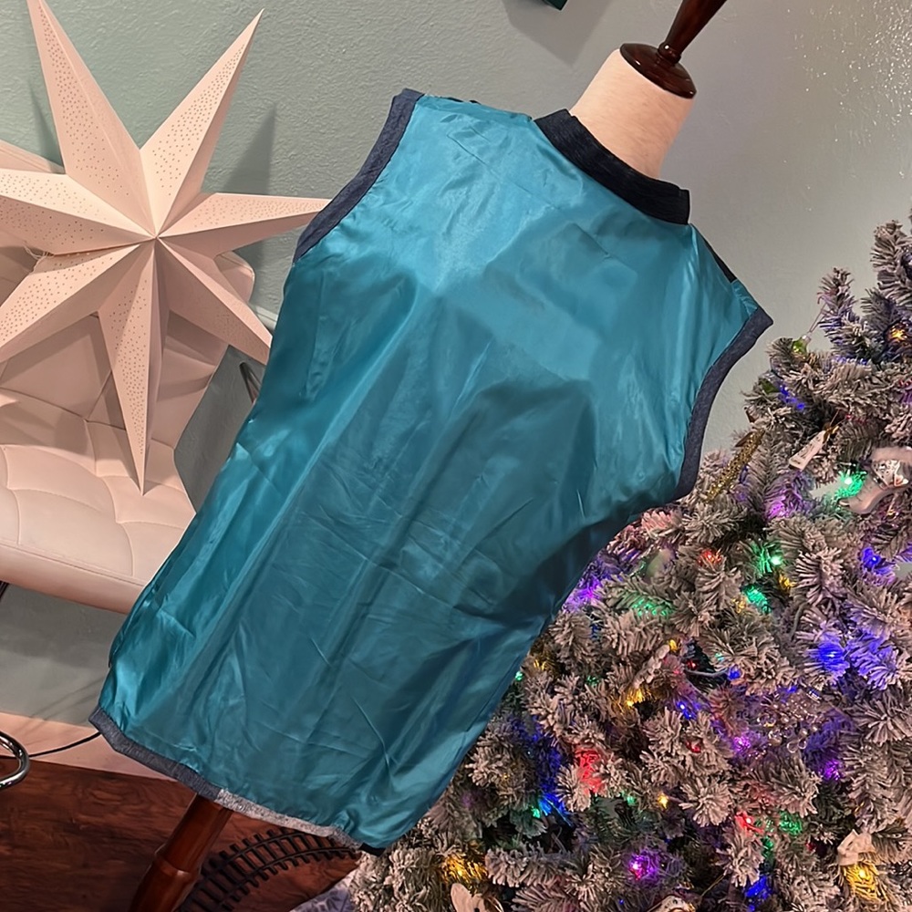 Patchwork Denim Vest - image 7